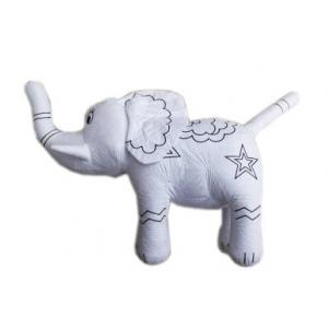coloring elephant doll