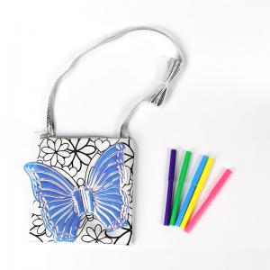 doodle butterfly shoulder bag