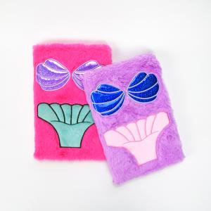 fashion kids' fluffy notebook