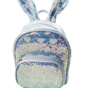sequin bunny bag