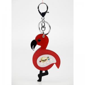 Acrylic Flamingo Keychain