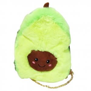 Avocado plush backpack