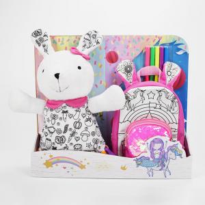 DIY coloring stationery kits