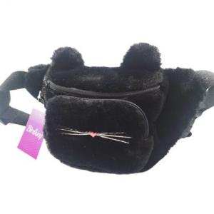 fluffy cat bag