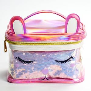 clear cosmetics bag