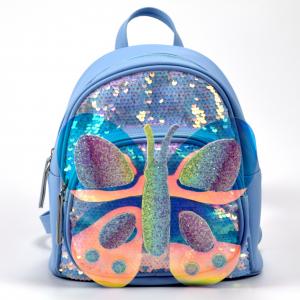 sequin butterfly backpack